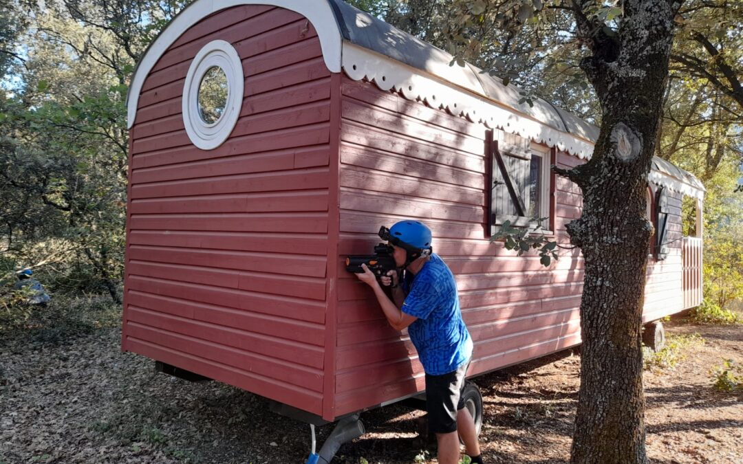 Après-midi Laser Game dans le Vaucluse avec Oppède Tennis de Table !